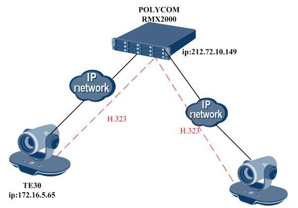 华为TE30与Polycom MCU组网图.jpg